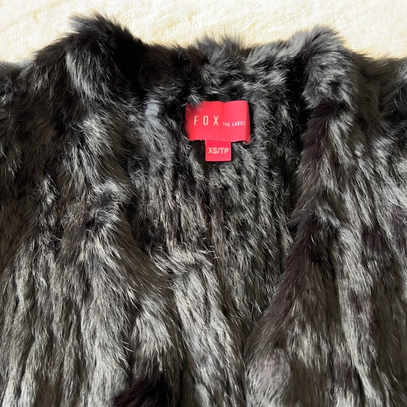 100% Rabbit Fur Jacket NWOT - Picture 2 of 4